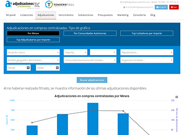 Ejemplo: Buscador de compras centralizadas - Platinum